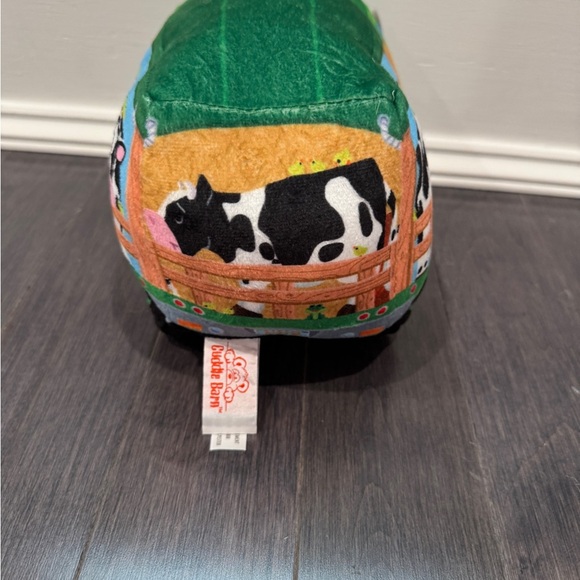 NWOT Cuddle Barn Old MacDonald Farm Green Gray Plush Cartoon Sing Along Bus Toy - Picture 7 of 8